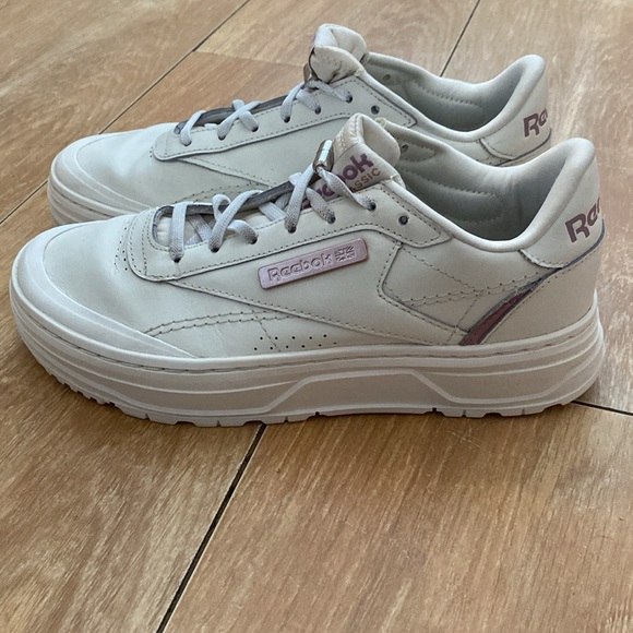 Reebok Club C platform sneaker rose gold - Picture 3 of 11